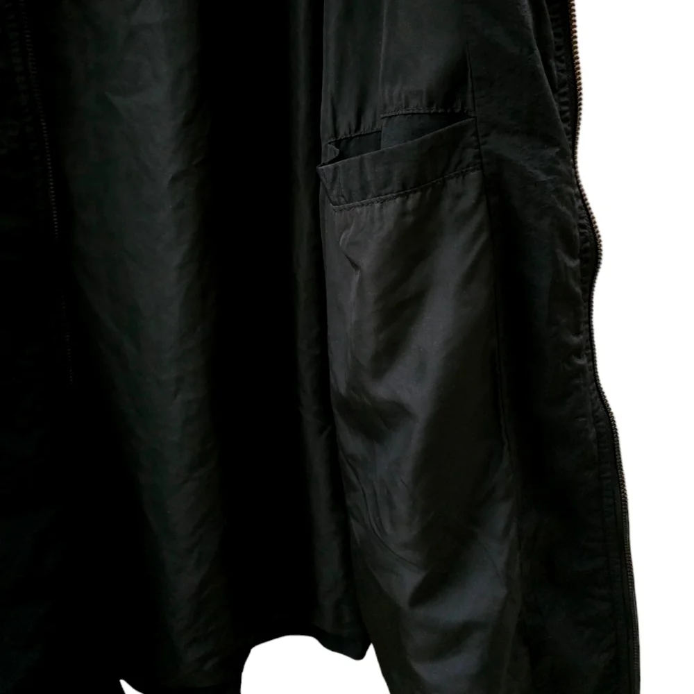 Noize Julian Minimalist Black Water-repellant Windbreaker Spring Jacket men XXL - Picture 9 of 16